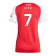 Arsenal Bukayo Saka #7 Replike Domaci Dres za Ženska 2025-26 Kratak Rukav